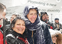 Marie White and Zuhy Sayeed